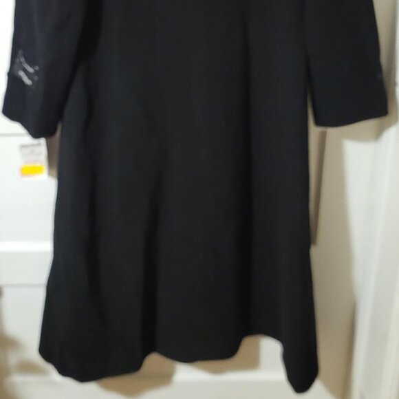 "JONES NEW YORK COLLECTION" WOMENS RIBBED ANGORA WOOL LONG COAT - SIZE 10 - NWT - Picture 4 of 7